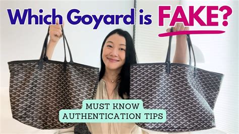 goyard black tote replica|how to authenticate goyard.